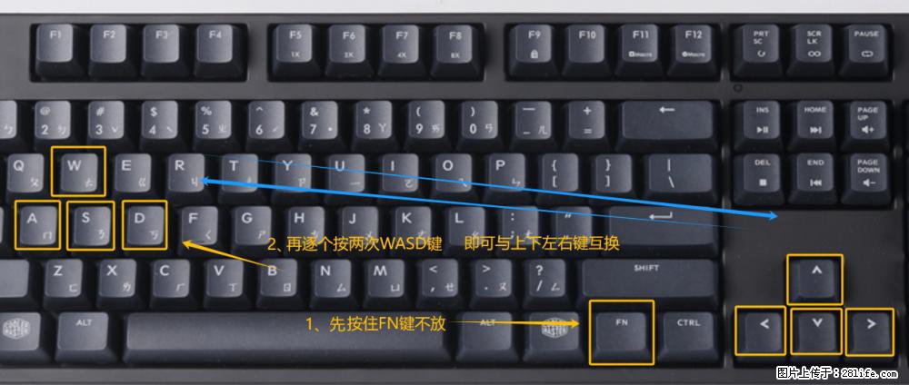 键盘，怎样把wasd键与上下左右方向键互换？ - 生活百科 - 商洛生活社区 - 商洛28生活网 sl.28life.net